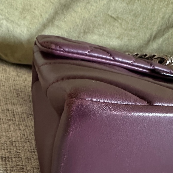 Kurt Geiger Plum Quilted Shoulder Bag - Picture 5 of 13